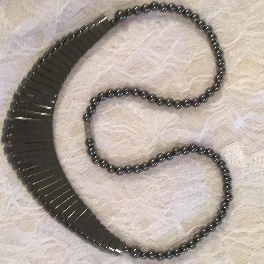 22” Marcasite necklace new